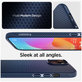 Spigen - Hülle Liquid Air für iPhone 15, navy blue