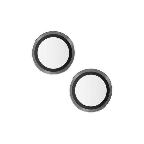 PanzerGlass - Kameraobjektiv-Schutzhülle Hoops für iPhone 15 und 15 Plus, transparent