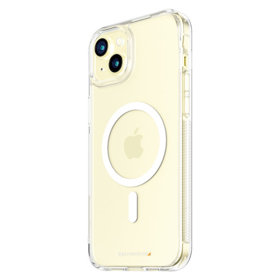 Hülle HardCase D3O mit MagSAFE by PanzerGlass für iPhone 15 Plus, Transparent, PanzerGlass