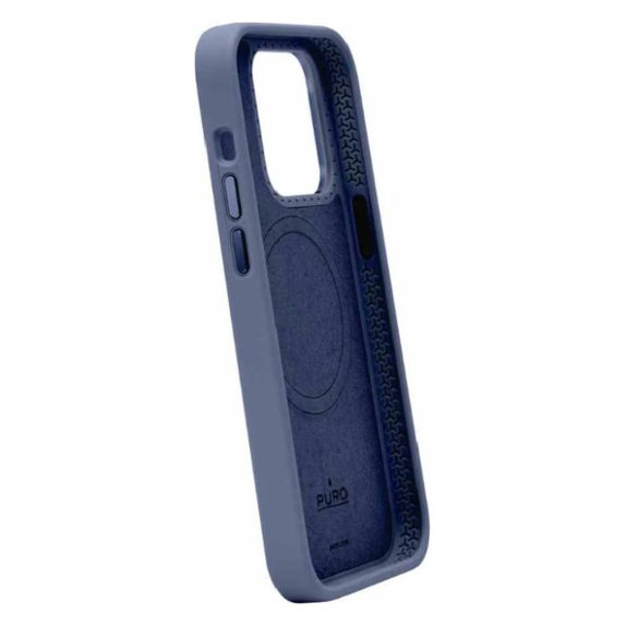PURO - Hülle ICON MAG PRO mit MagSafe für iPhone 15 Pro Max, dunkelblau