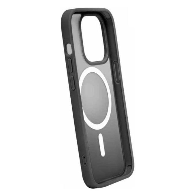 PURO - Hülle Gradient mit MagSafe für iPhone 15, schwarz