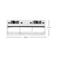 Ecovacs Deebot N-series, T-series, X1-series, Ozmo-series - Hauptbürstenabdeckung (Weiß)