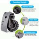 iRobot Roomba 500, 600, 700, 800, 900-series - Rad mit Motor (Links)