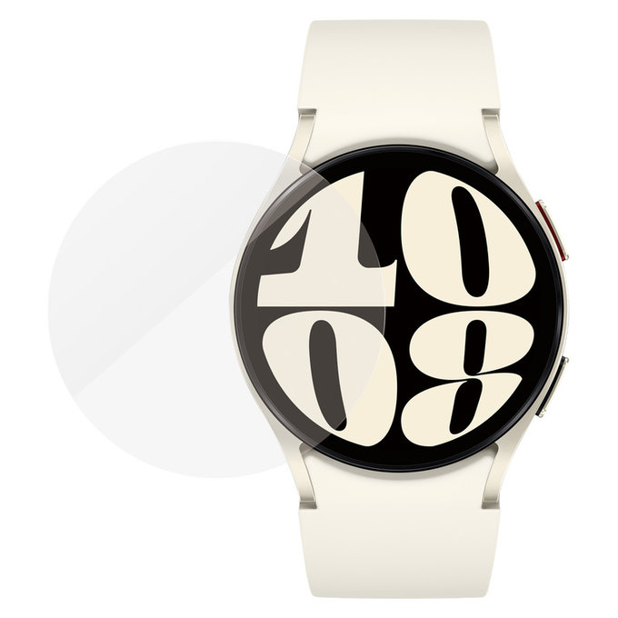 Panzerglas Flat Glass AB für Samsung Galaxy Watch6 44 mm, Klar, PanzerGlass