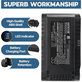 Samsung Jet 75, 75 Multi, 75 Premium, VS70, 90, VS9000 - Akku Batterie VCA-SBT90, VCA-SBT90E, DJ96-00221A Li-Ion 21.6V 2000mAh HQ