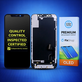 Apple iPhone 14 - LCD Display + Touchscreen Front Glas + Rahmen Hard OLED FixPremium