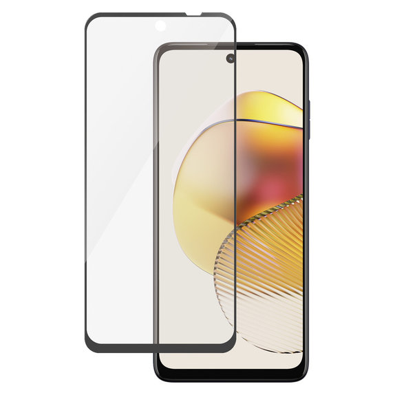 Panzerglas UWF für Motorola Moto G73 5G, Schwarz, PanzerGlass