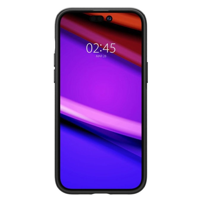 Spigen - Hülle Mag Armor mit MagSafe für iPhone 14 Pro, matte black