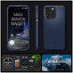 Spigen - Hülle Mag Armor mit MagSafe für iPhone 15 Pro Max, navy blue
