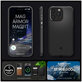 Spigen - Hülle Mag Armor mit MagSafe für iPhone 15 Pro, matte black