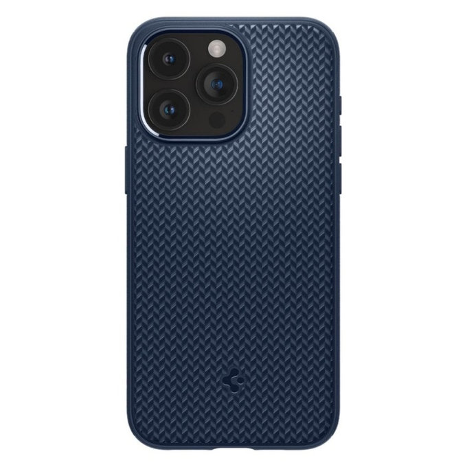 Spigen - Hülle Mag Armor mit MagSafe für iPhone 15 Pro, navy blue