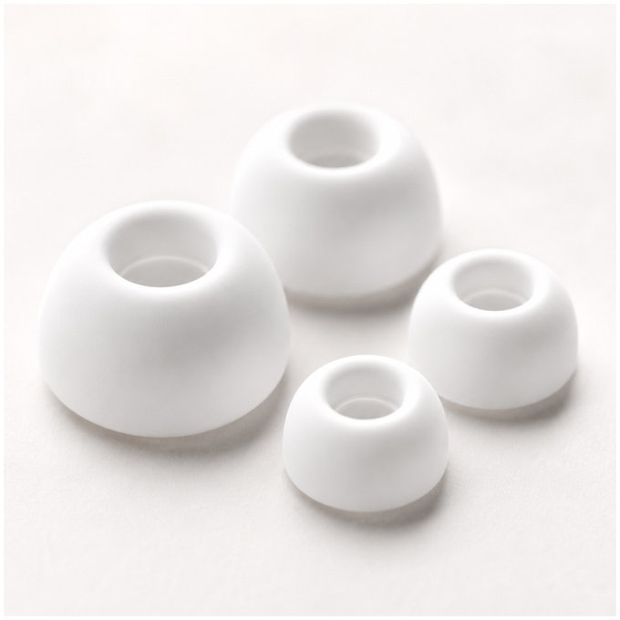 FixPremium - AirPods Pro Tips - Set 2 Stück (L, S), white
