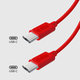 SBS - USB‑C/USB‑C Kabel USB-C/USB-C, 60W, PD, 1.5m, rot