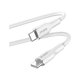 PURO - USB-C Kabel / USB-C, 60W, Soft, 1,5 m, weiss