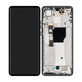 Motorola Edge 40 Neo XT2307 - LCD Display + Touchscreen Front Glas + Rahmen (Black Beauty) - 5D68C23158 Genuine Service Pack