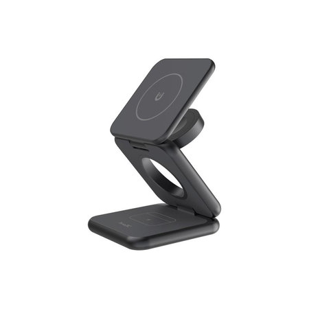 FixPremium - Klappbarer Ständer mit MagSafe, schwarz