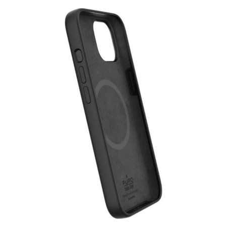 PURO - Hülle ICON MAG mit MagSafe für iPhone 14 Pro Max, schwarz