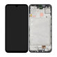 Samsung Galaxy A15 4G, A15 5G A155F, A156B - LCD Display + Touchscreen Front Glas + Rahmen (Black) - GH82-33637A, GH82-33638A Genuine Service Pack