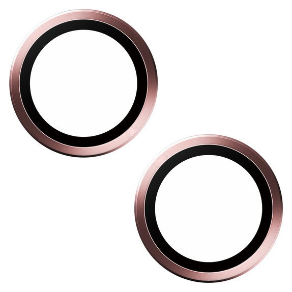 Kameraobjektivschutz Hoops für iPhone 15/15 Plus, Rosa, PanzerGlass