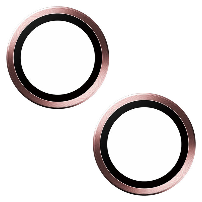 Kameraobjektivschutz Hoops für iPhone 15/15 Plus, Rosa, PanzerGlass