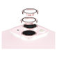 Kameraobjektivschutz Hoops für iPhone 15/15 Plus, Rosa, PanzerGlass