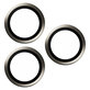 Kameraobjektivschutz Hoops für iPhone 15 Pro/15 Pro Max, Natural Titanium, PanzerGlass