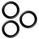 Kameraobjektivschutz Hoops für iPhone 15 Pro/15 Pro Max, Black Titanium, PanzerGlass