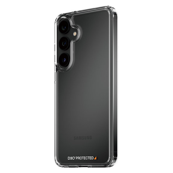 Hülle HardCase D3O für Samsung Galaxy S24+, Transparent, PanzerGlass
