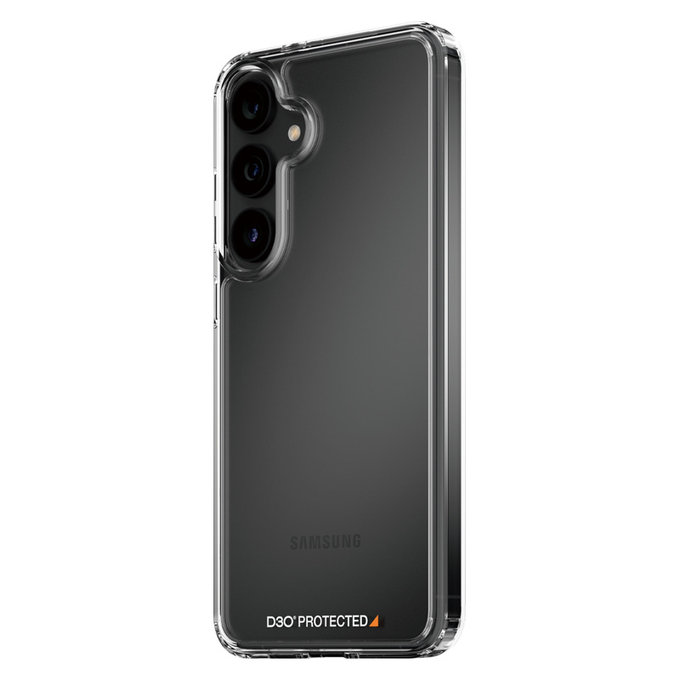 Hülle HardCase D3O für Samsung Galaxy S24+, Transparent, PanzerGlass