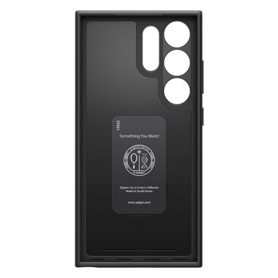 Spigen - Hülle Thin Fit für Samsung Galaxy S24 Ultra, schwarz