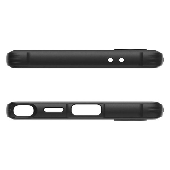 Spigen - Hülle Rugged Armor für Samsung Galaxy S24 Ultra, Matte Black