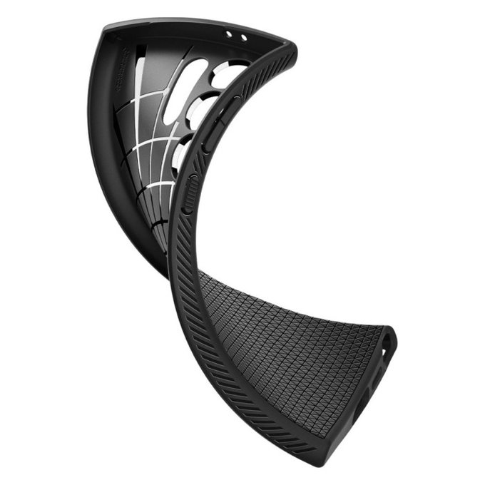 Spigen - Hülle Liquid Air für Samsung Galaxy S24 Ultra, Matte Black