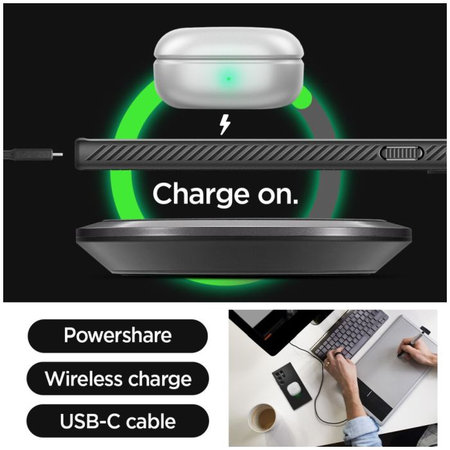 Spigen - Hülle Liquid Air für Samsung Galaxy S24 Ultra, Matte Black