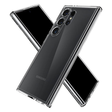 Spigen - Hülle Ultra Hybrid für Samsung Galaxy S24 Ultra, transparent