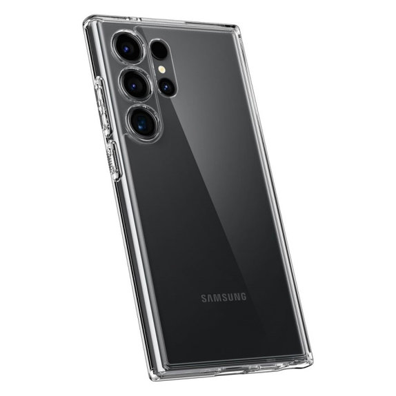 Spigen - Hülle Ultra Hybrid für Samsung Galaxy S24 Ultra, transparent