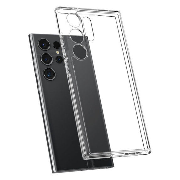 Spigen - Hülle Ultra Hybrid für Samsung Galaxy S24 Ultra, transparent