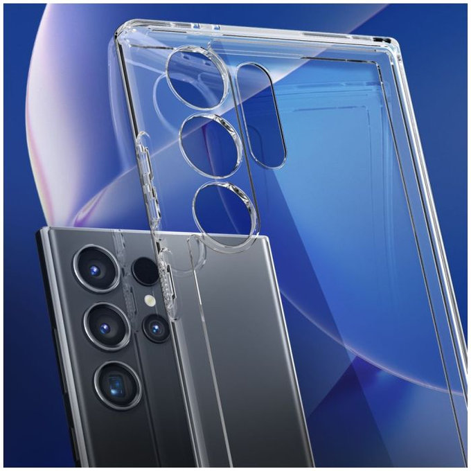 Spigen - Hülle Ultra Hybrid für Samsung Galaxy S24 Ultra, transparent