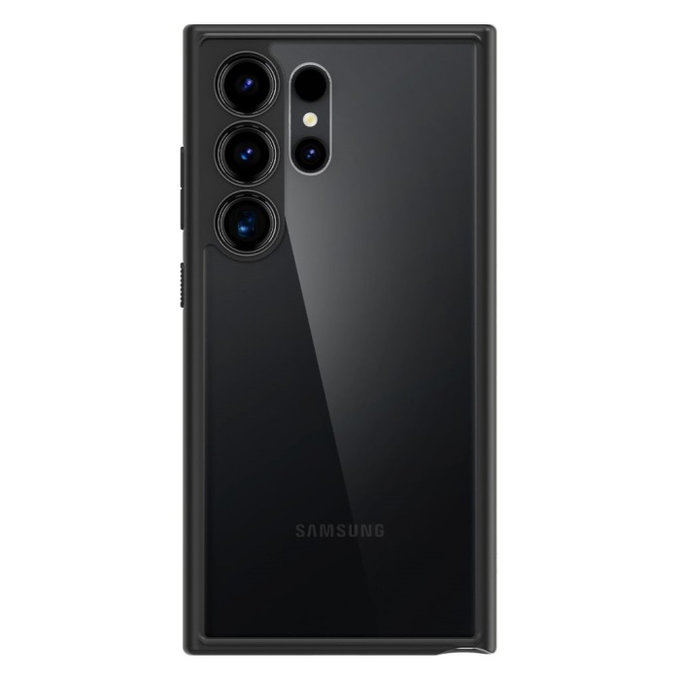 Spigen - Hülle Ultra Hybrid für Samsung Galaxy S24 Ultra, Matte Black