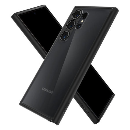 Spigen - Hülle Ultra Hybrid für Samsung Galaxy S24 Ultra, Matte Black