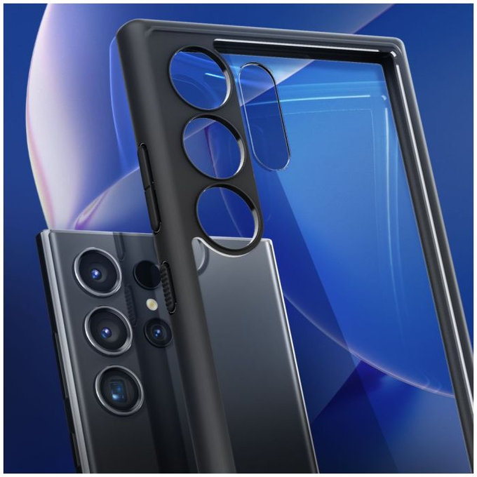 Spigen - Hülle Ultra Hybrid für Samsung Galaxy S24 Ultra, Matte Black