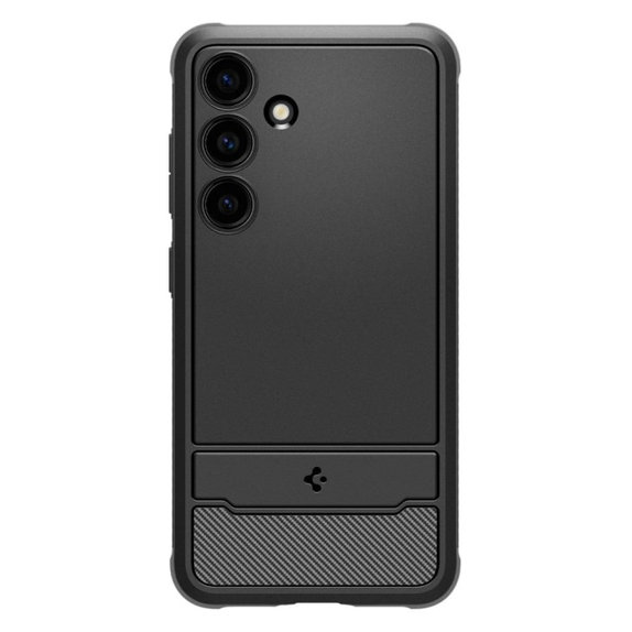Spigen - Hülle Rugged Armor für Samsung Galaxy S24+, Matte Black