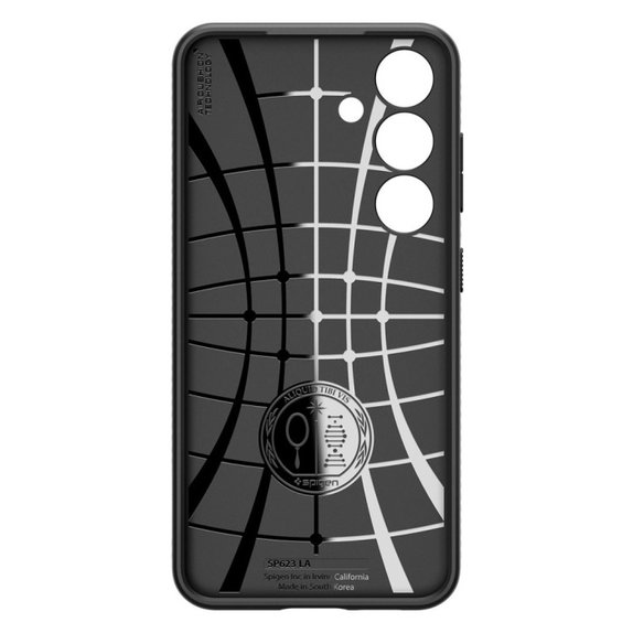 Spigen - Hülle Liquid Air für Samsung Galaxy S24+, Matte Black