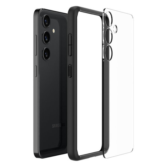 Spigen - Hülle Ultra Hybrid für Samsung Galaxy S24+, Matte Black