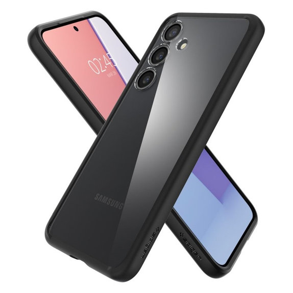 Spigen - Hülle Ultra Hybrid für Samsung Galaxy S24+, Matte Black