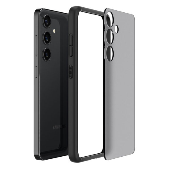 Spigen - Hülle Ultra Hybrid für Samsung Galaxy S24+, Frost Black
