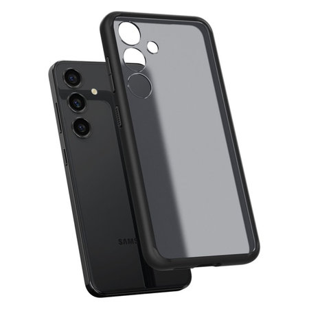 Spigen - Hülle Ultra Hybrid für Samsung Galaxy S24+, Frost Black