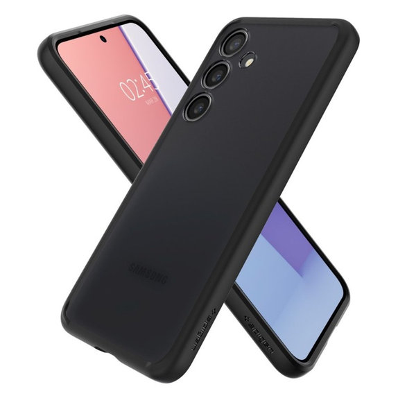 Spigen - Hülle Ultra Hybrid für Samsung Galaxy S24+, Frost Black
