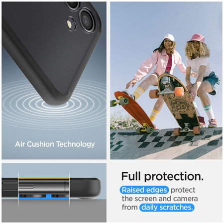 Spigen - Hülle Ultra Hybrid für Samsung Galaxy S24+, Frost Black