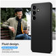 Spigen - Hülle Liquid Air für Samsung Galaxy S24, Matte Black