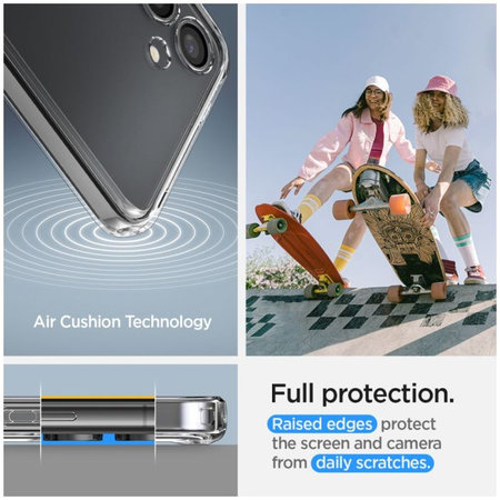 Spigen - Hülle Ultra Hybrid für Samsung Galaxy S24, transparent